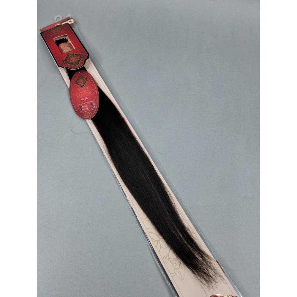 Veloce Keratin 18" 1B Off Black 25pc 100% Human Remy Hair I-tip Extensions